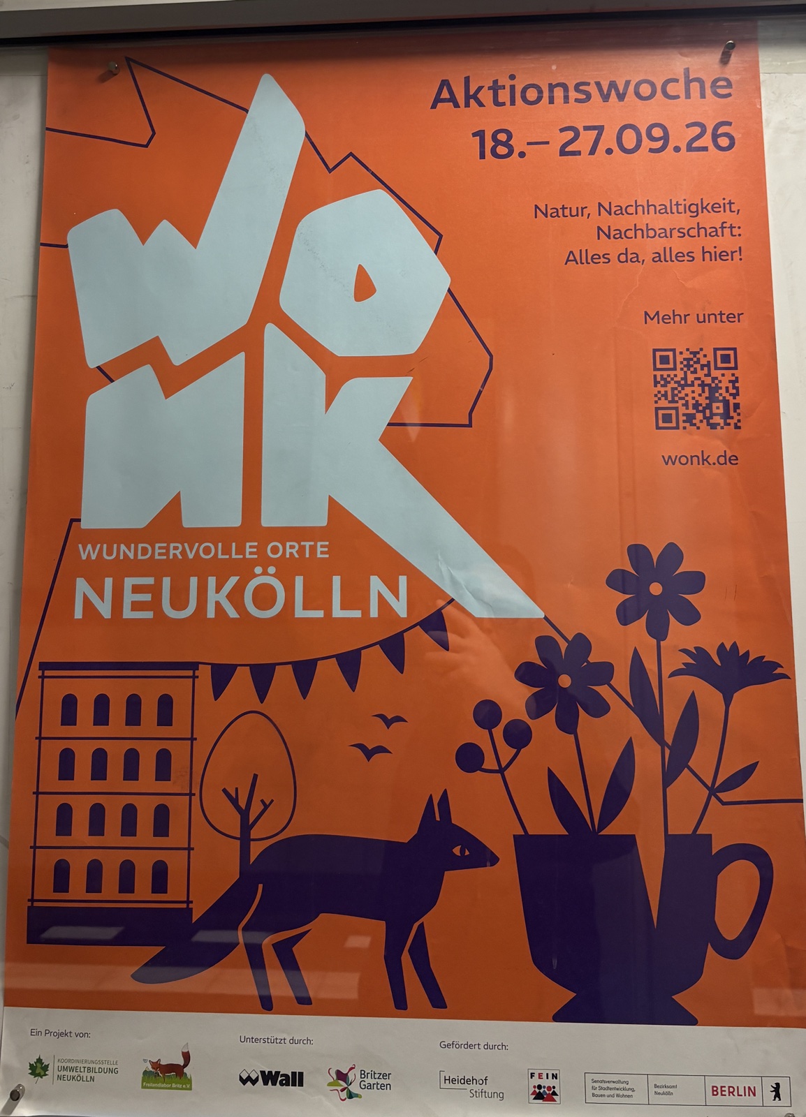 WONK Aktionswoche - Wundervolle Orte Neukölln