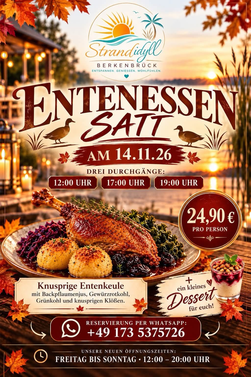 Entenessen Satt