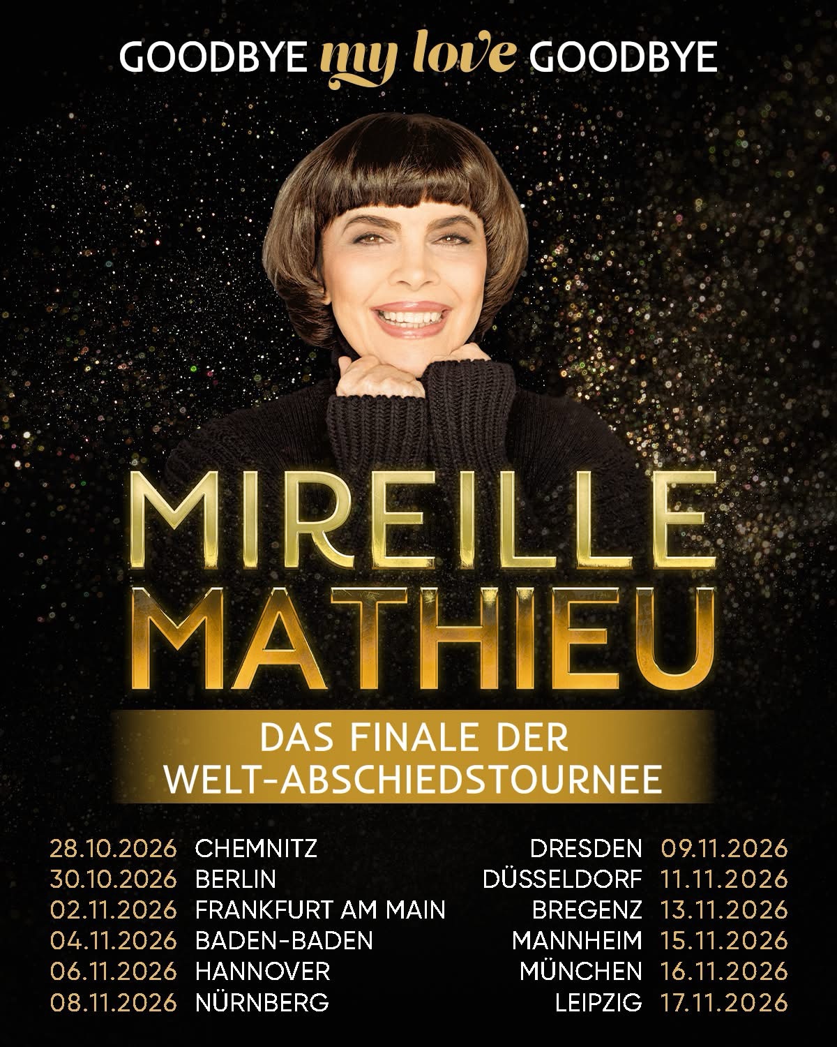 Mireille Mathieu - Das Finale der Welt-Abschiedstournee