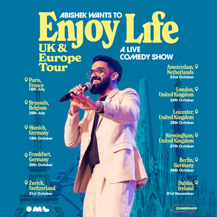 Abishek Wants To Enjoy Life - UK & Europe Tour