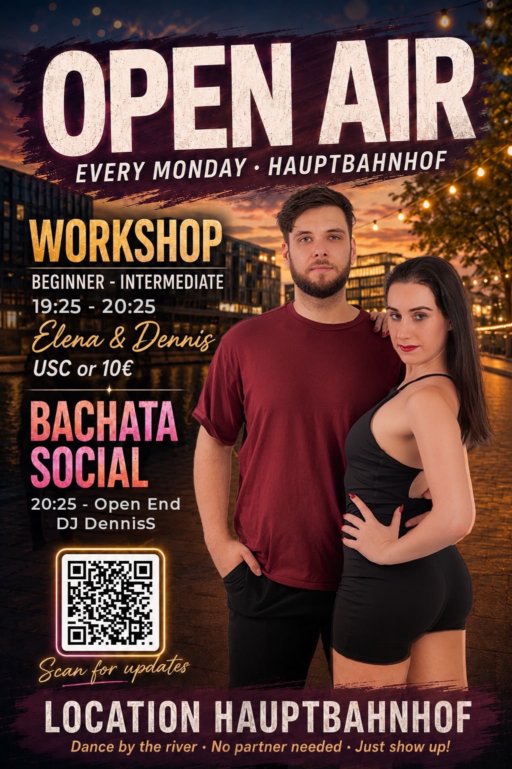 Open Air Bachata Workshop & Social