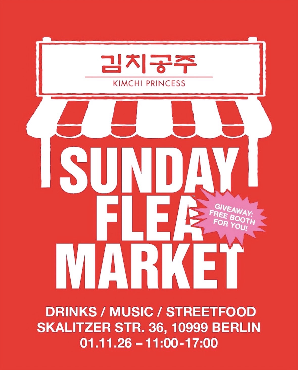 Kimchi Princess Sunday Flea Market