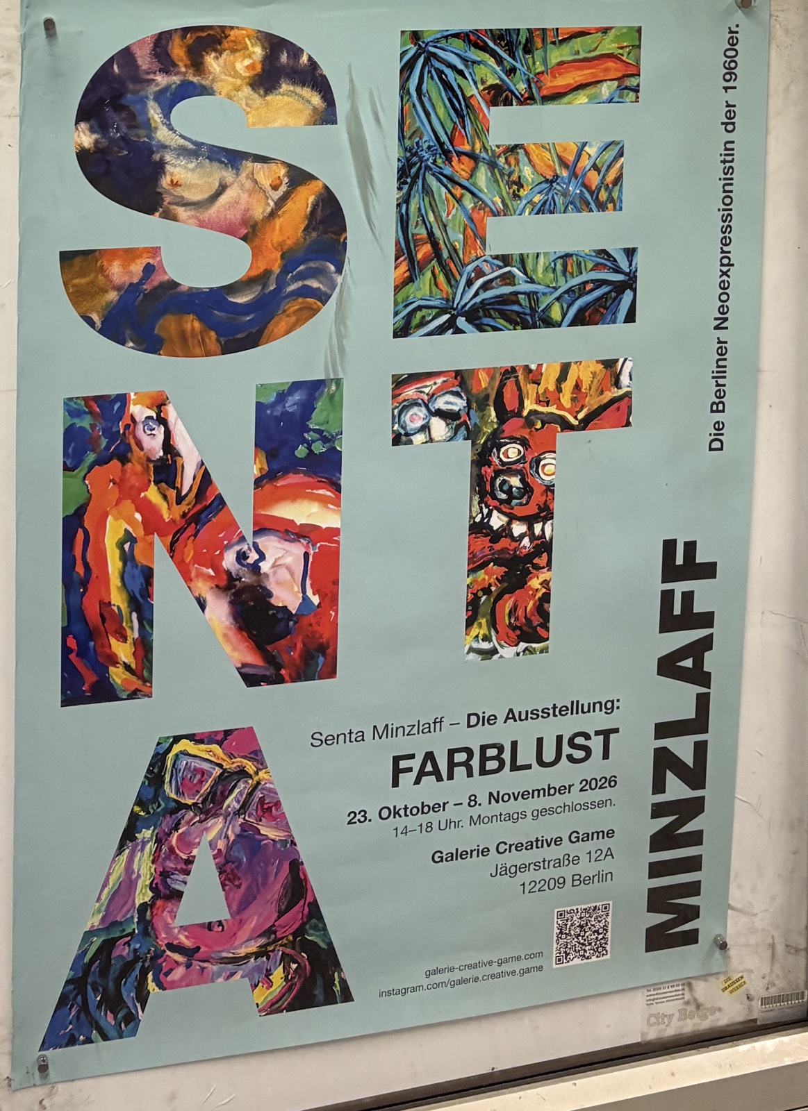 Senta Minzlaff – Die Ausstellung: FARBLUST