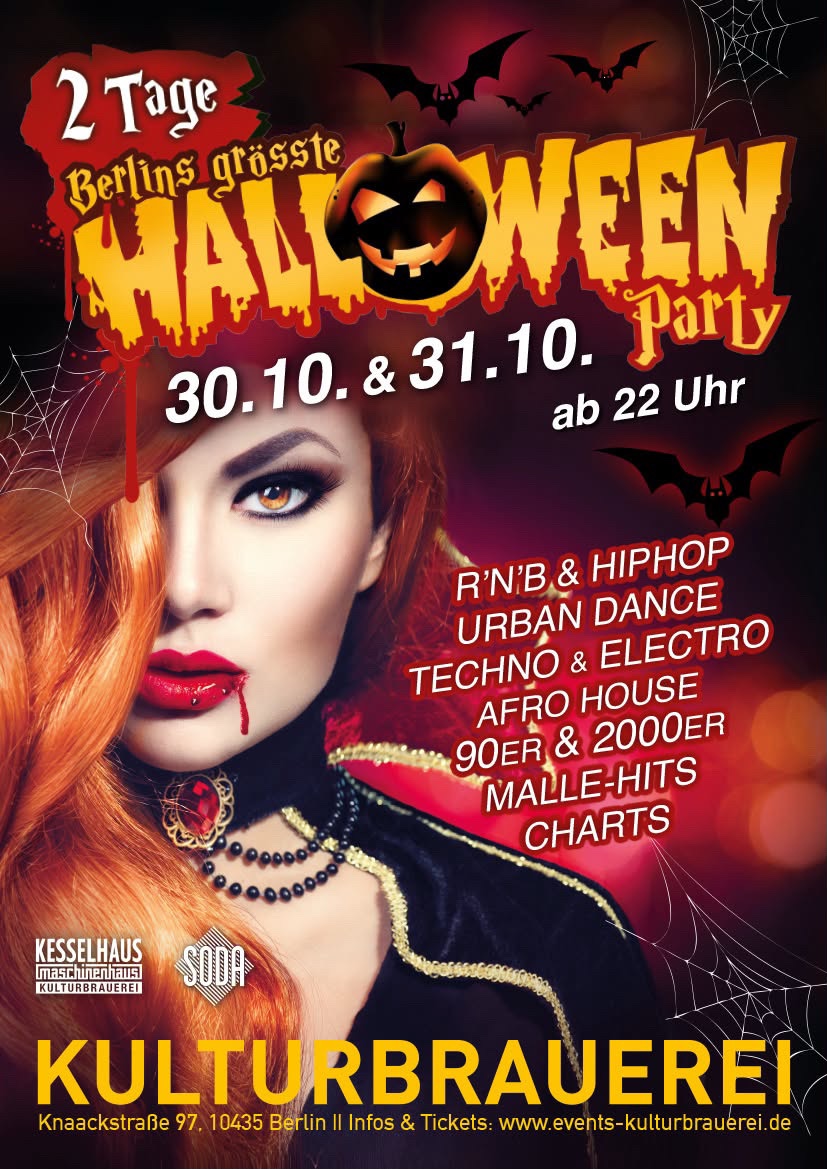 Berlins größte Halloween Party