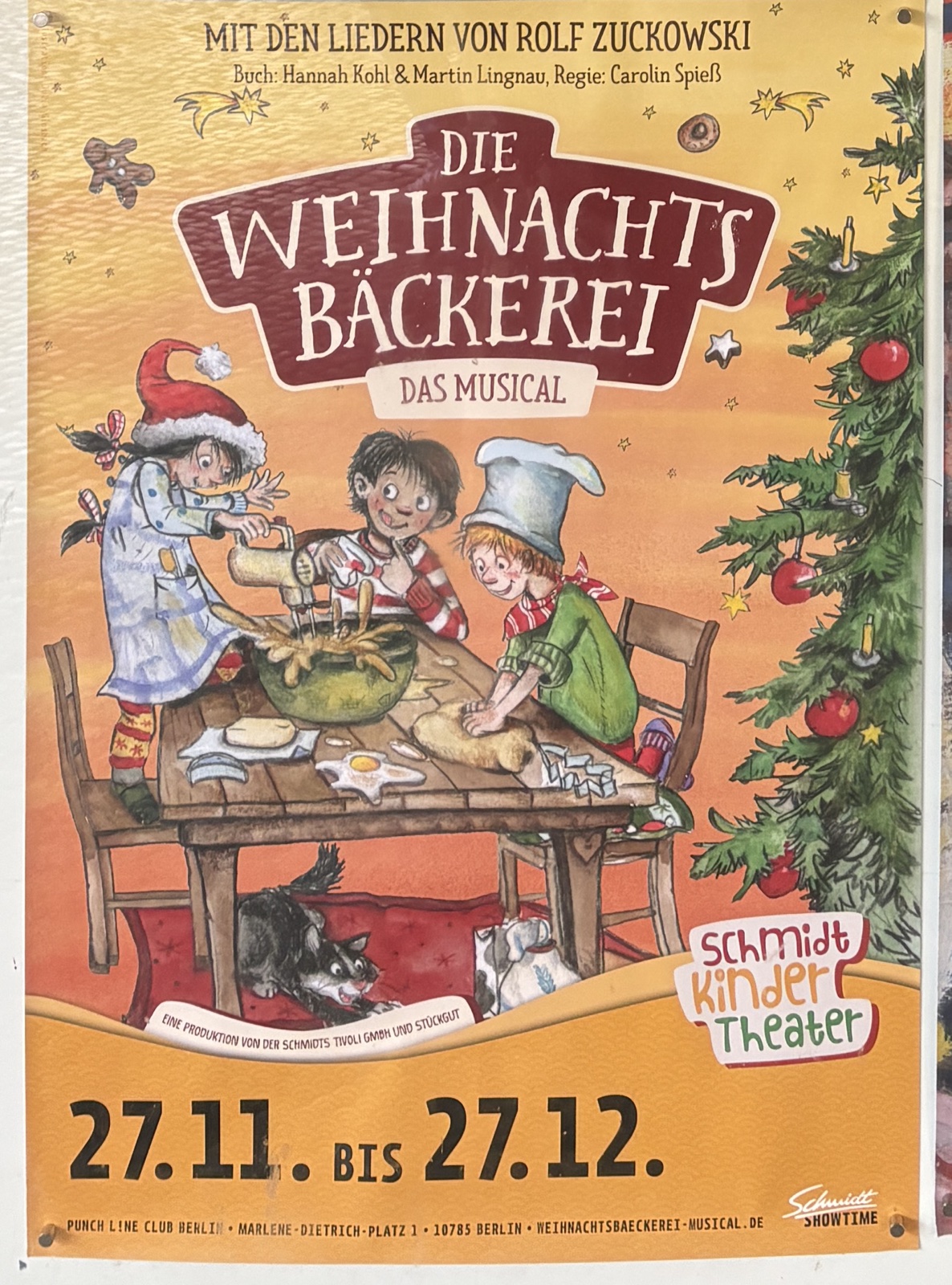 Die Weihnachts-Bäckerei - Das Musical